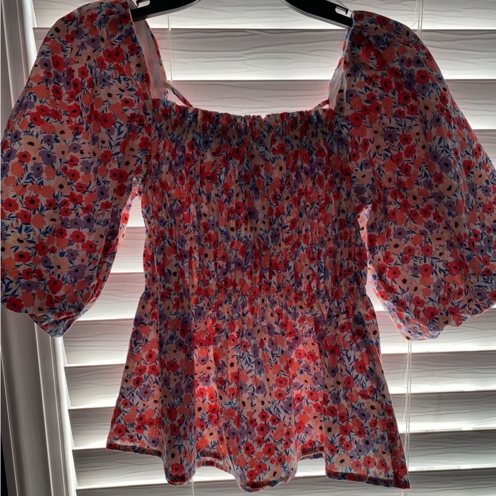 Floral blouse